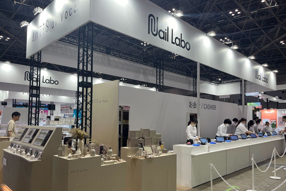 ネイルラボ様 会場風景