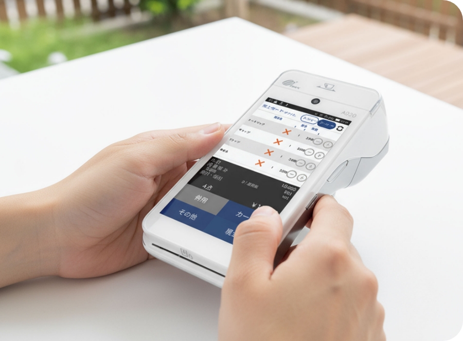 モバイルPOSレジ
